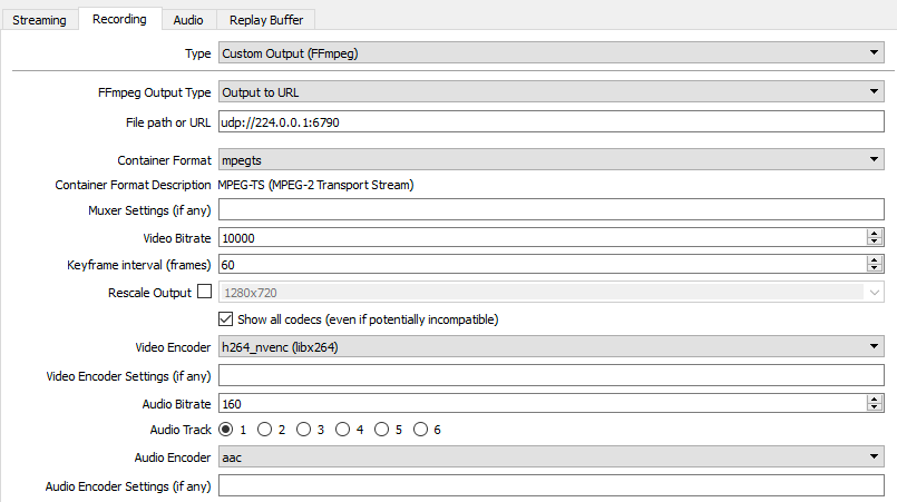 Video Stream From Obs Studio Help Info Beamer Community